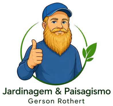 Logo Jardinagem e Paisagismo Gerson Rothert em Santa Maria/RS